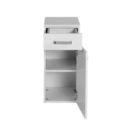 Held Badkamerkastje Bobbi 30cm 1 lade en 1 deur - wit Outlet