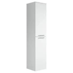 Badplaats Badkamerkast Venus 30 x 30 x 160 cm - Wit - Hangende Kolomkast met Online