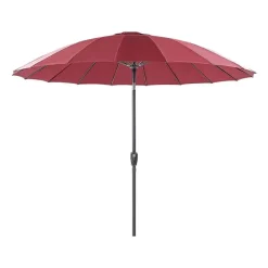 Beliani BAIA - Parasol - Rood - 270 cm - Polyester Sale