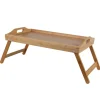 Bambou & Co Ontbijt op bed/tafeltje/dienblad op pootjes - 53x33x21 cm Sale
