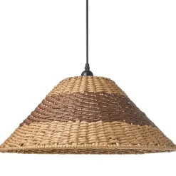 Leen Bakker BANCAL - Hanglamp - Naturel - Papierkoord Discount