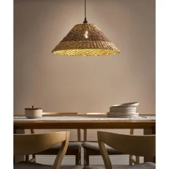 Leen Bakker BANCAL - Hanglamp - Naturel - Papierkoord Discount