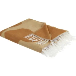 Beliani BANGRE - Plaid - Oranje - 130 x 170 cm - Polyester Outlet