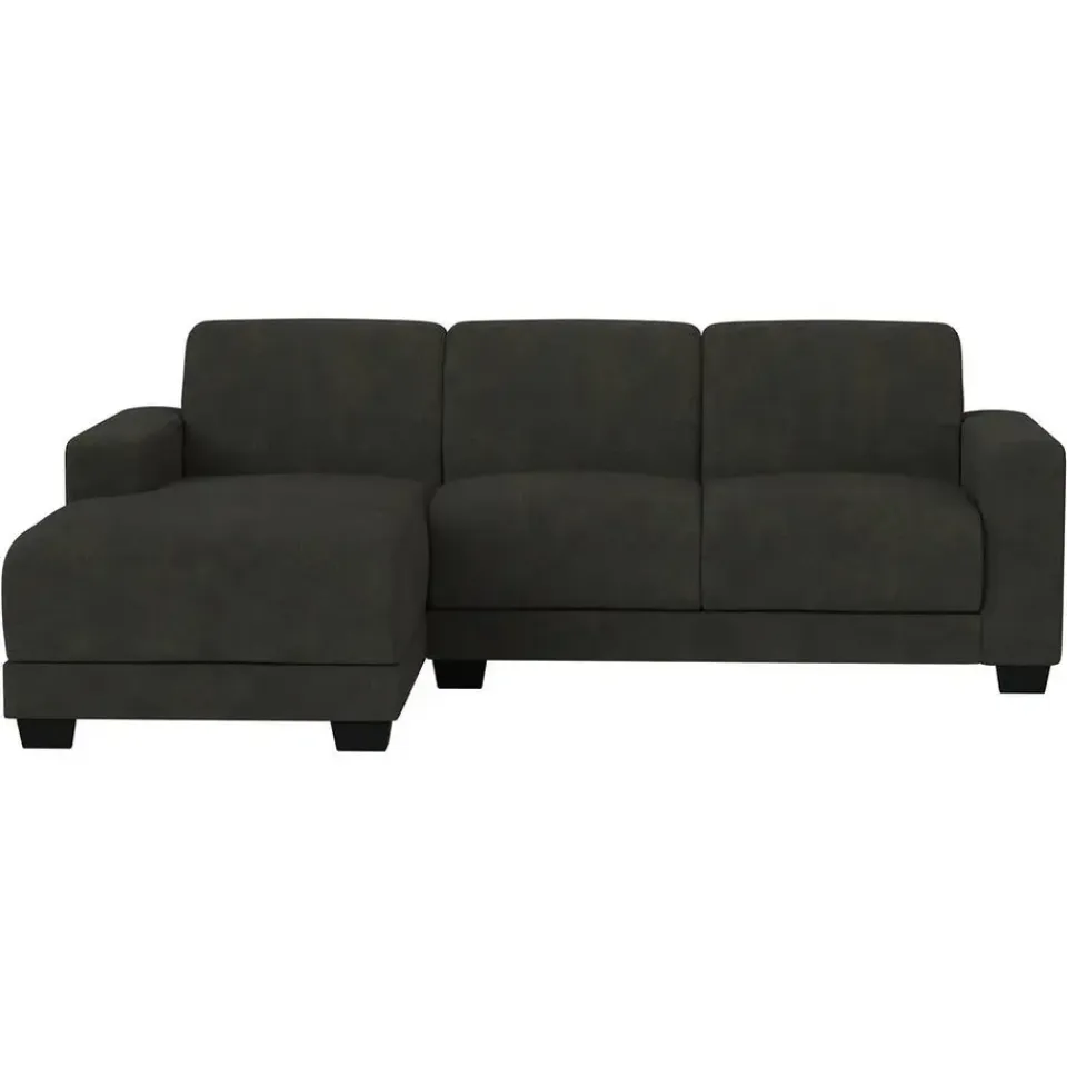 Leen Bakker Bank Aberdeen met chaise longue links - Preston - antraciet Sale