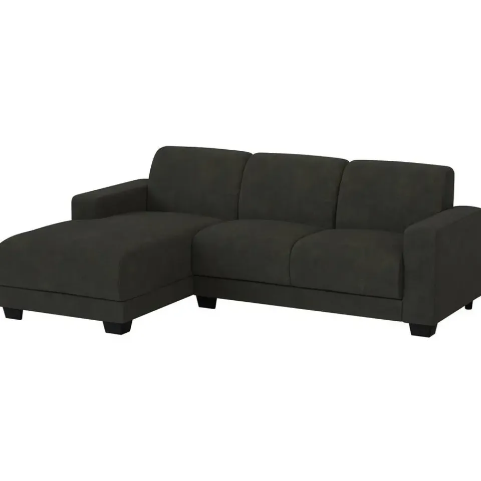Leen Bakker Bank Aberdeen met chaise longue links - Preston - antraciet Sale