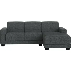 Leen Bakker Bank Aberdeen met chaise longue rechts - Kansas - grijs Best