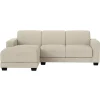 Leen Bakker Bank Aberdeen met chaise longue links - Kansas - crème Online