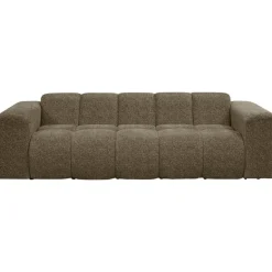 Leen Bakker Bank Beau 3-zits - stof Raven - bruin Discount