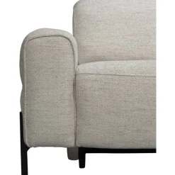 Leen Bakker Bank Dave 3-zits - elektrisch verstelbaar - lichtgrijs New