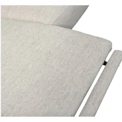 Leen Bakker Bank Dave 3-zits - elektrisch verstelbaar - lichtgrijs New