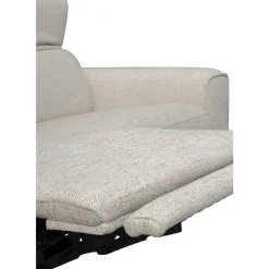 Leen Bakker Bank Dave 3-zits - elektrisch verstelbaar - lichtgrijs New