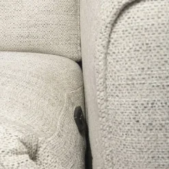 Leen Bakker Bank Dave 3-zits - elektrisch verstelbaar - lichtgrijs New