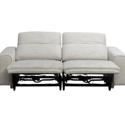 Leen Bakker Bank Dave 3-zits - elektrisch verstelbaar - lichtgrijs New