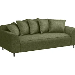 Leen Bakker Bank Elsa 3-zits - stof Anthology - groen Outlet