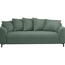 Leen Bakker Bank Elsa 3-zits - stof Eden - saliegroen Discount