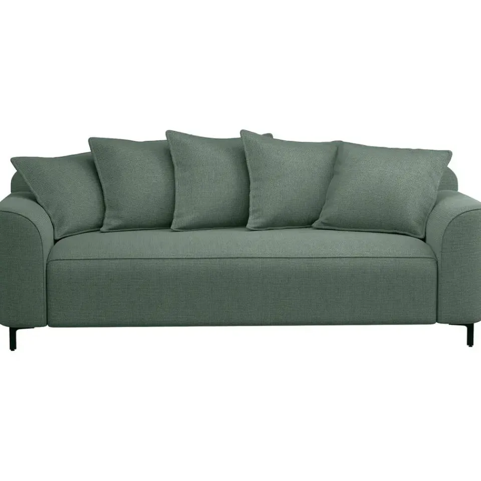 Leen Bakker Bank Elsa 3-zits - stof Eden - saliegroen Discount