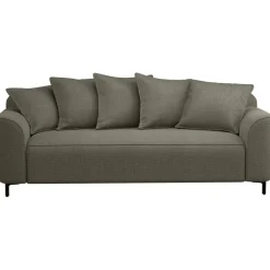 Leen Bakker Bank Elsa 3-zits - stof Eden - mokka