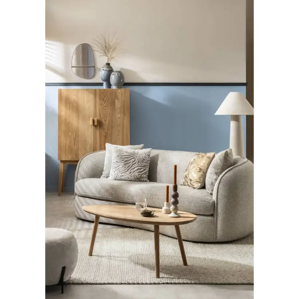 Leen Bakker Bank Enzio 3,5-zits - greige Best