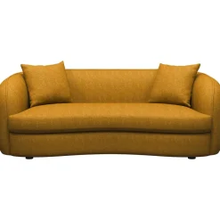 Leen Bakker Bank Enzio 3,5-zits - stof Elephant - okergeel