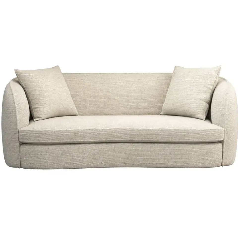 Leen Bakker Bank Enzio 3,5-zits - stof Wandy - champagne New