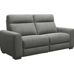 Leen Bakker Bank James 3-zits - stof Gaucho - donkergrijs Discount