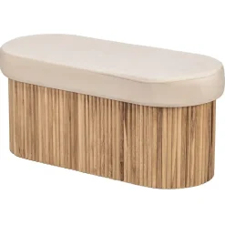 Nordlys Bank met opbergruimte enl fluweel Online