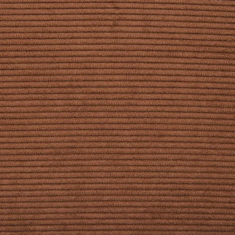 Leen Bakker Bank Siem 2,5-zits - ribstof Fjord - terracotta Outlet