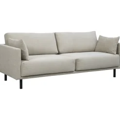 Leen Bakker Bank Siem 3-zits - ribstof Fjord - beige