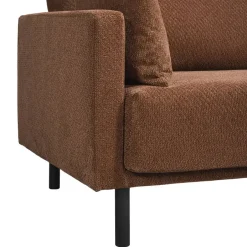 Leen Bakker Bank Siem 2,5-zits - stof Egon - terracotta Best