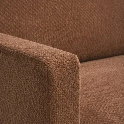 Leen Bakker Bank Siem 2,5-zits - stof Egon - terracotta Best