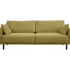 Leen Bakker Bank Siem 3-zits - stof Egon - groen Sale
