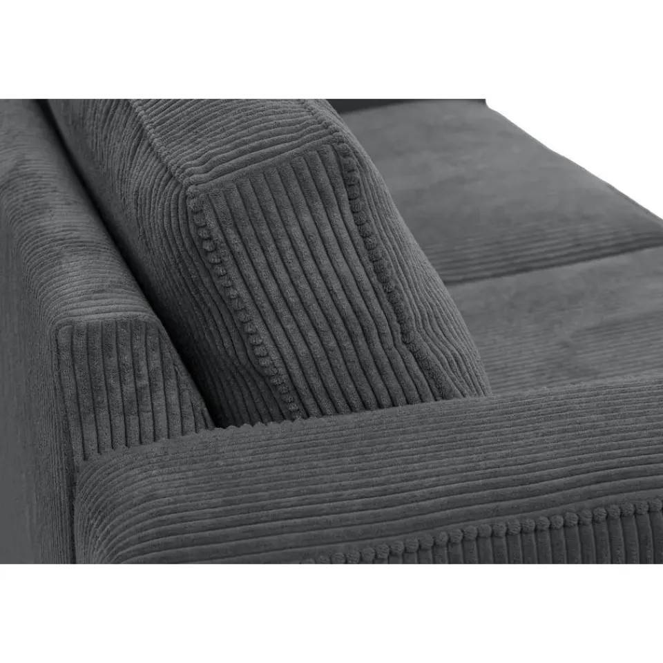 Leen Bakker Bank Stuttgart 3-zits - antraciet Clearance