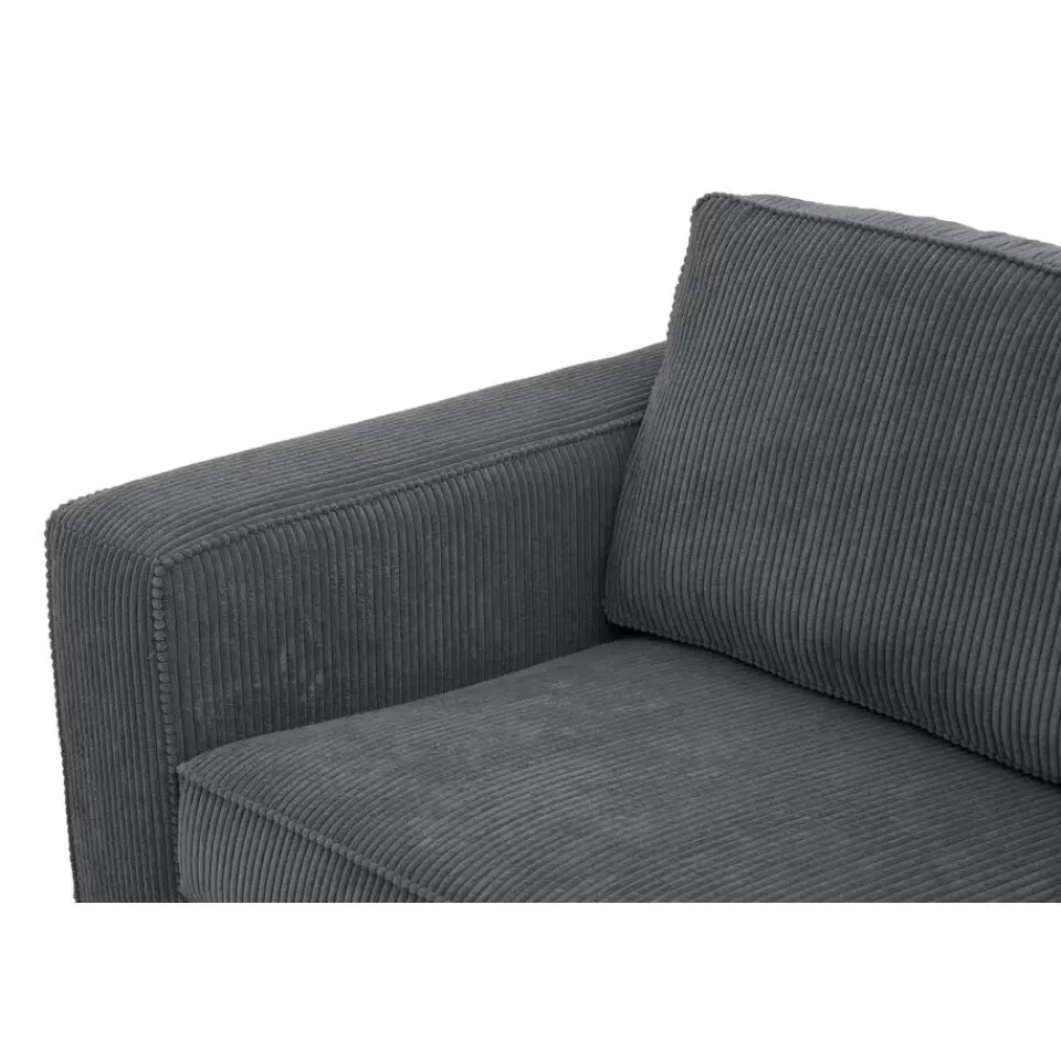 Leen Bakker Bank Stuttgart 3-zits - antraciet Clearance