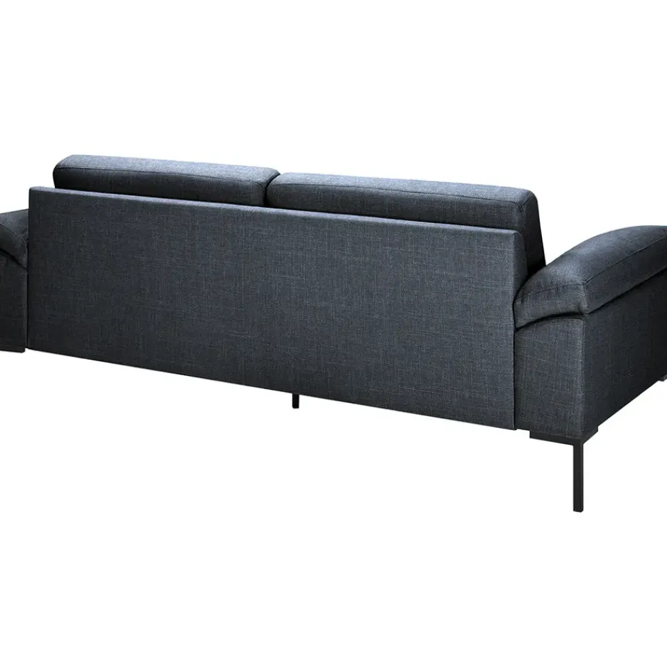 Leen Bakker Bank Tom 3-zits - Basel - antraciet Clearance