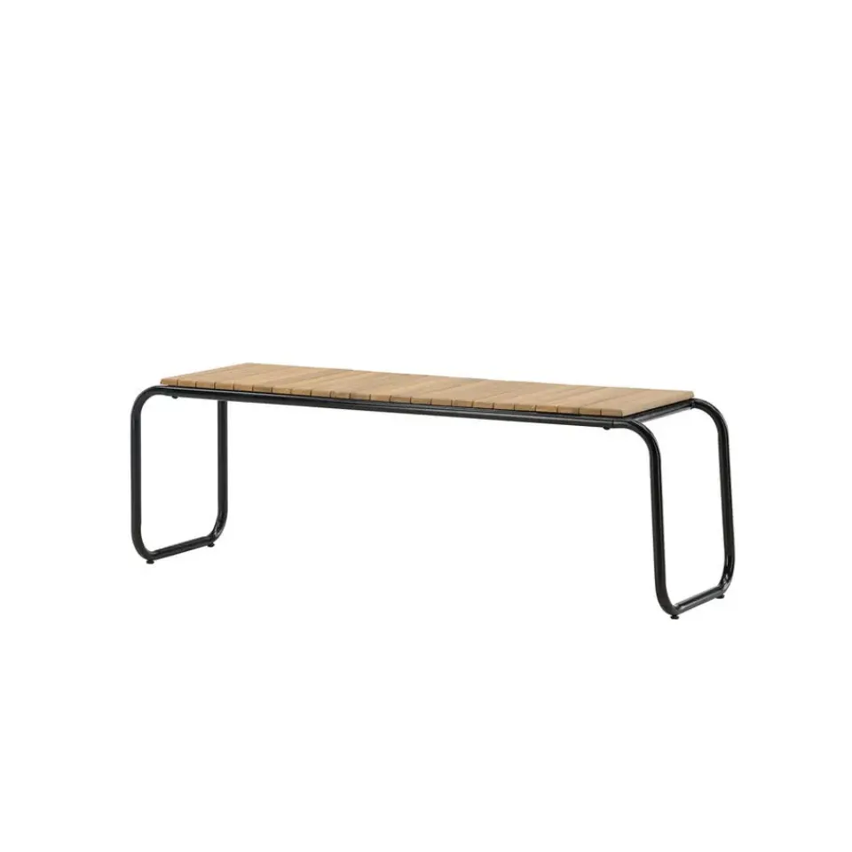 Fjôrd Bankje Naturel Hout - 136x40x46cm - Holmbeck Discount