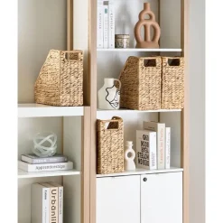 Beliani BAOLOC - Documentenmand set van 4 - Natuurlijk - Waterhyacint Discount