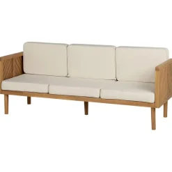 Beliani BARATTI - Driezitsbank - Lichte houtkleur - Acaciahout Sale