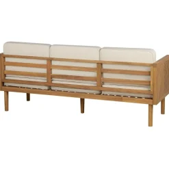 Beliani BARATTI - Driezitsbank - Lichte houtkleur - Acaciahout Sale