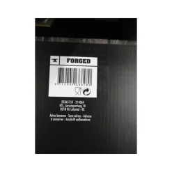 Merkloos Barbecue emmer - tafelmodel - zwart - 33 cm New