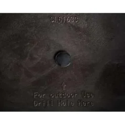 Beliani BARIS - Plantenbak - Beige - 60 cm - Stenenmix Online