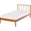 Beliani BARRET - Eenpersoonsbed - Lichte houtkleur - 90 x 200 cm - Dennenhout Best