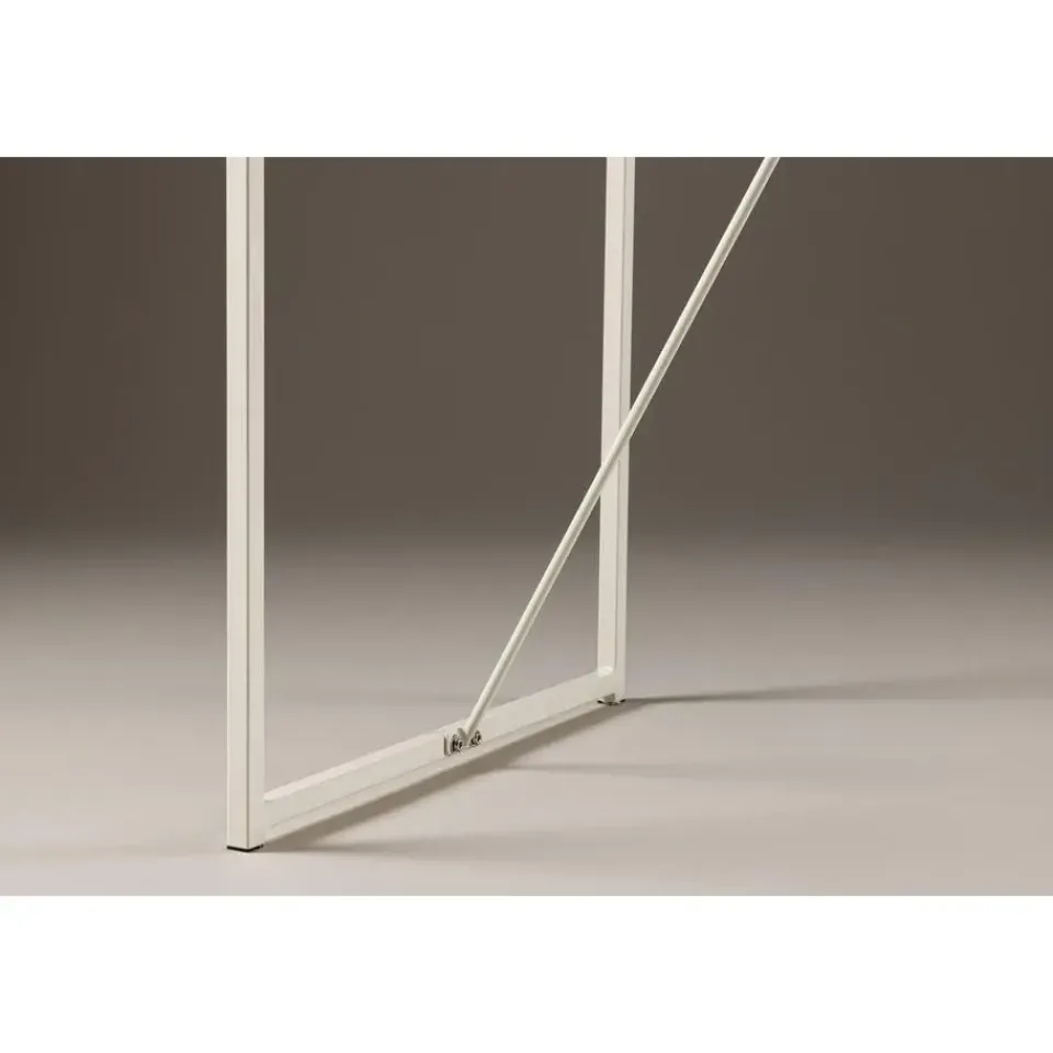 Fjôrd Bartafel Beige Metaal - 120x60x105cm - Brea Clearance