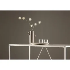 Fjôrd Bartafel Beige Metaal - 120x60x105cm - Brea Clearance