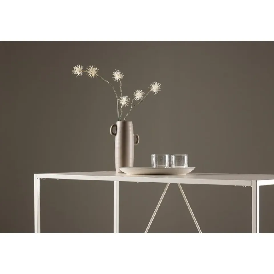 Fjôrd Bartafel Beige Metaal - 120x60x105cm - Brea Clearance