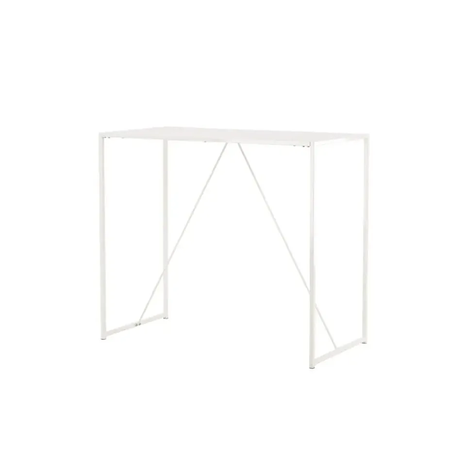 Fjôrd Bartafel Beige Metaal - 120x60x105cm - Brea Clearance