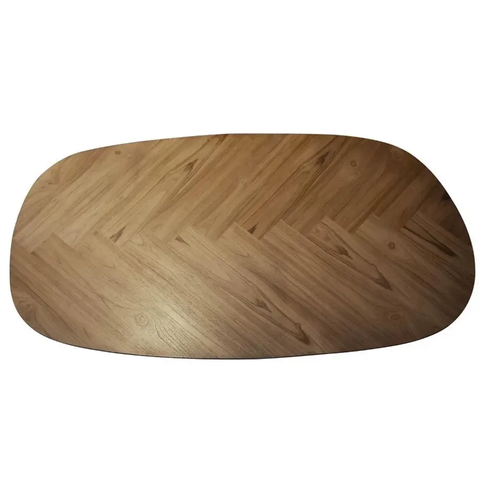 Giga Living Bartafel Organisch - Naturel Gerecycled Teak - 140x80x92cm Hot