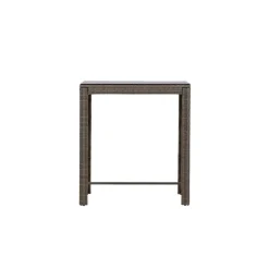 Fjôrd Bartafel Wicker - Grijs Glas - 100x60x110cm - Alo Online