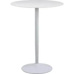 Giga Living Bartafel Wit Keramiek - Metaal - 80x80x105cm - Laurens Hot