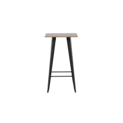 Fjôrd Bartafel Zwart Hout - 60x60x105cm - Tempe Online