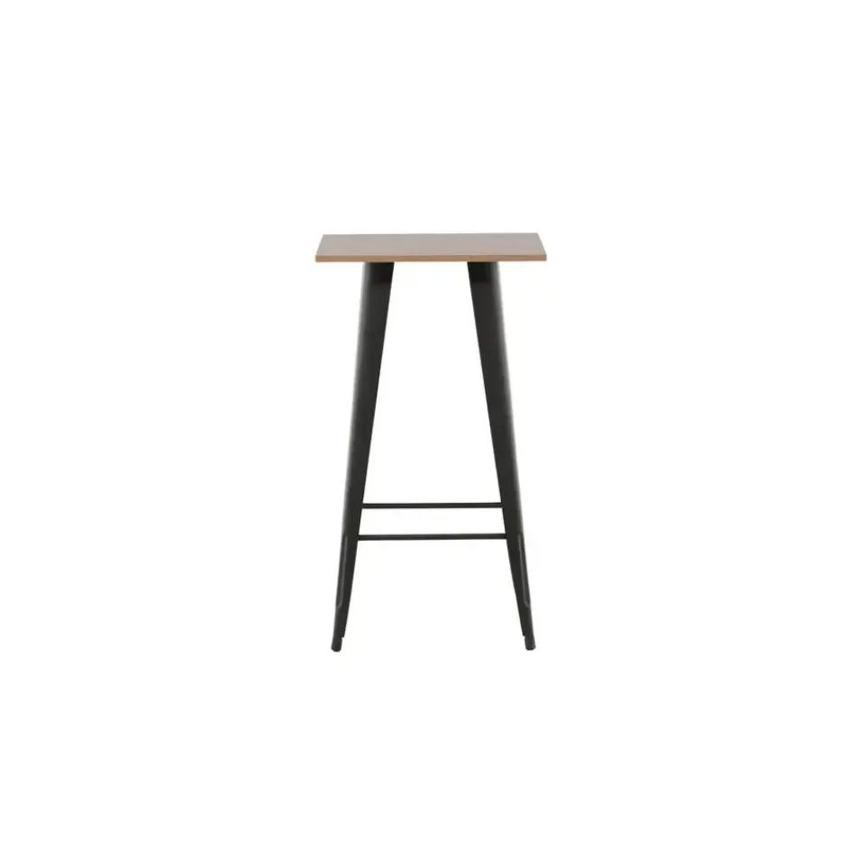 Fjôrd Bartafel Zwart Hout - 60x60x105cm - Tempe Online